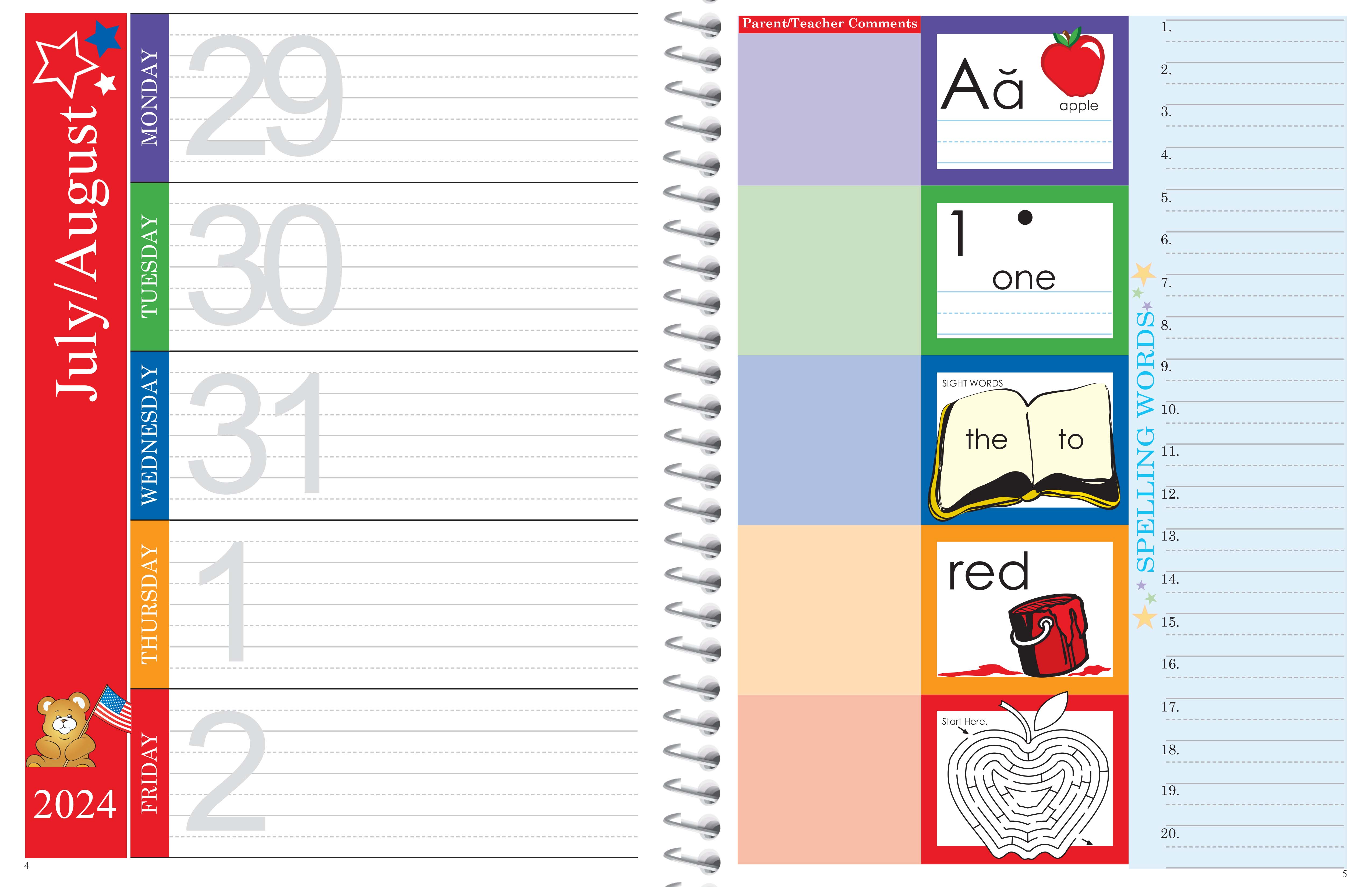 primary school planners